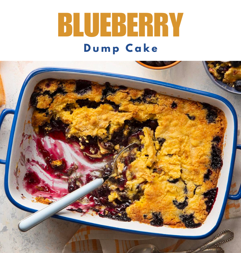 Blueberry Dump Cake