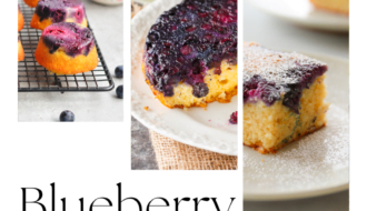 Blueberry Upside-Down Cake