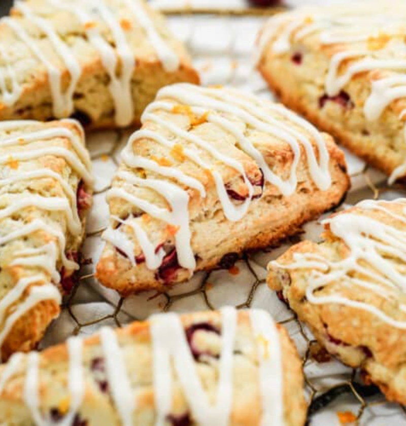 Cranberry Orange Scones