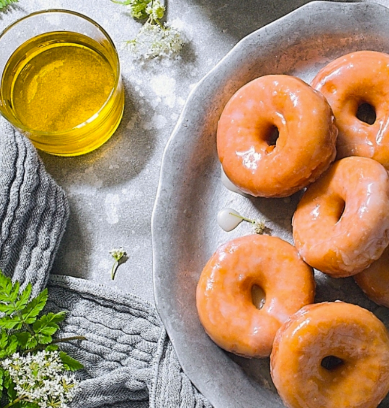 Olive Oil Baked Donuts