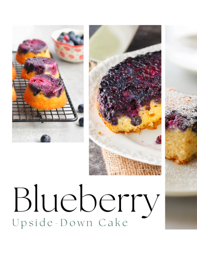 Blueberry Upside-Down Cake Recipe